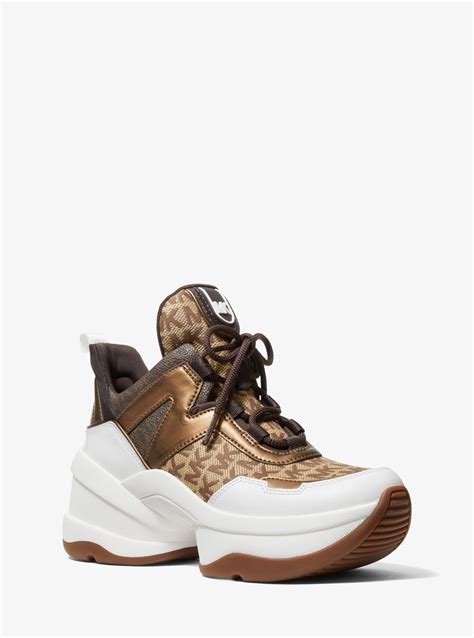 michael kors olympia trainer